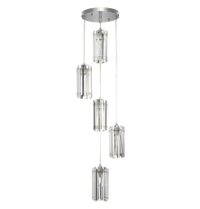 Citilux Джейн CL306051 Хрустальный подвесной светильник Хром