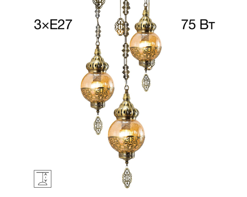 Citilux Каир CL419133 Подвесной светильник Бронза