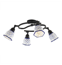 Citilux Ажур CL534541 Спот поворотный Чёрный Синий