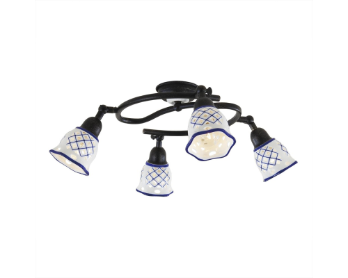 Citilux Ажур CL534541 Спот поворотный Чёрный Синий