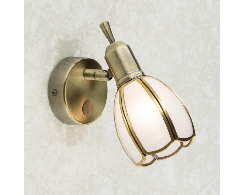 Citilux Альтен-2 CL522611 Спот поворотный с выключателем Бронза