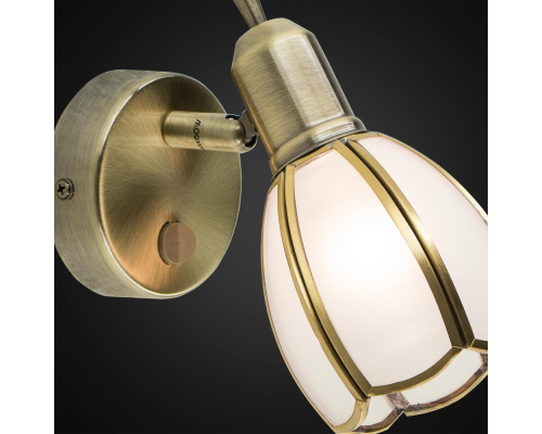 Citilux Альтен-2 CL522611 Спот поворотный с выключателем Бронза