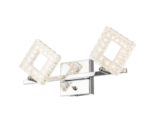 Citilux Кристалино CL559621 LED Спот поворотный с выключателем Хром