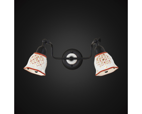 Citilux Ажур CL534523 Спот поворотный Чёрный Красный