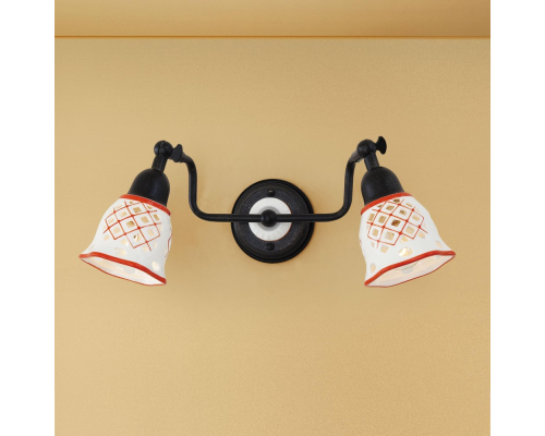 Citilux Ажур CL534523 Спот поворотный Чёрный Красный