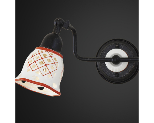 Citilux Ажур CL534523 Спот поворотный Чёрный Красный