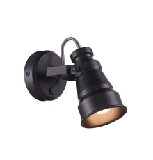 Citilux Бейкер CL541511 Спот поворотный с выключателем Чёрный