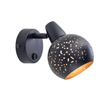 Citilux Деко CL504512 Спот поворотный с выключателем Чёрный