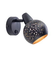 Citilux Деко CL504512 Спот поворотный с выключателем Чёрный