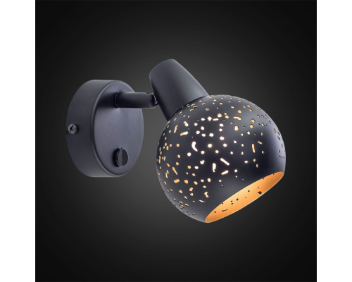 Citilux Деко CL504512 Спот поворотный с выключателем Чёрный