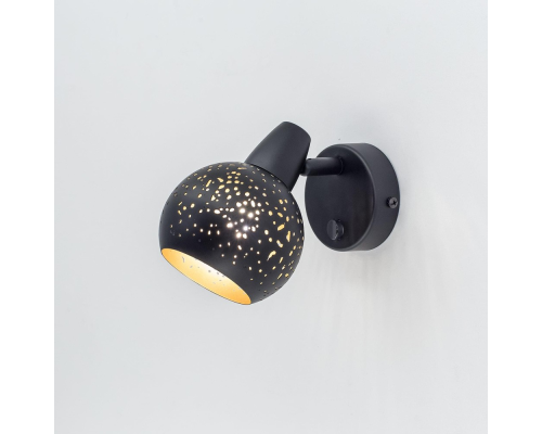 Citilux Деко CL504512 Спот поворотный с выключателем Чёрный