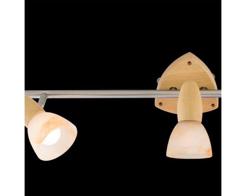 Citilux Монте CL505531 Спот деревянный Хром Бук