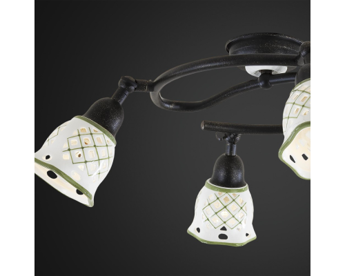 Citilux Ажур CL534542 Спот поворотный Чёрный Зеленый