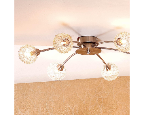 Citilux Юджин CL521161 Люстра потолочная Матовый Хром