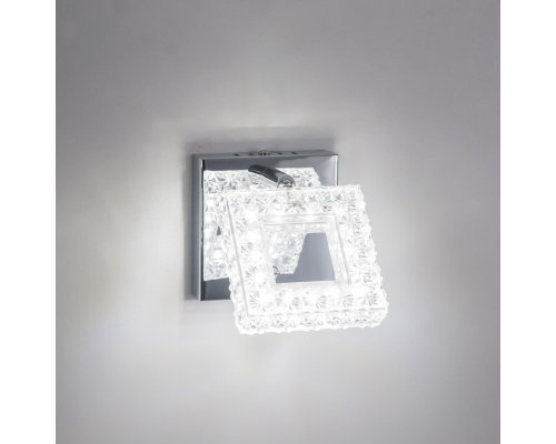 Citilux Кристалино CL559611 LED Спот поворотный с выключателем Хром
