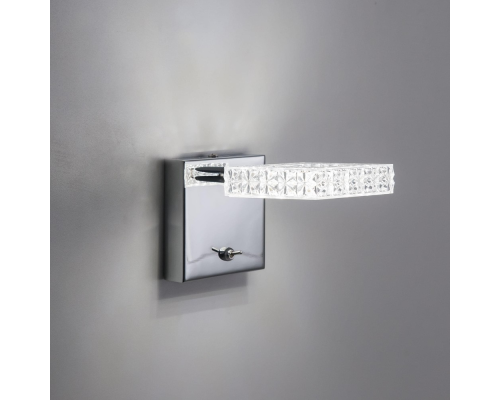 Citilux Кристалино CL559611 LED Спот поворотный с выключателем Хром