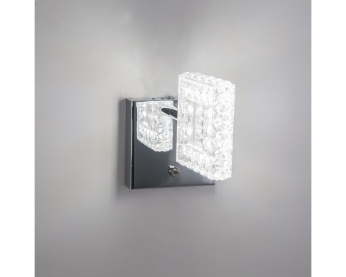 Citilux Кристалино CL559611 LED Спот поворотный с выключателем Хром