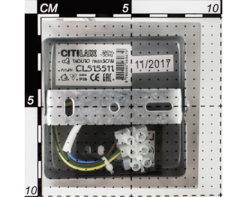 Citilux Терминатор CL515511 Спот поворотный Матовый Хром