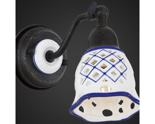 Citilux Ажур CL534511 Спот поворотный Чёрный Синий