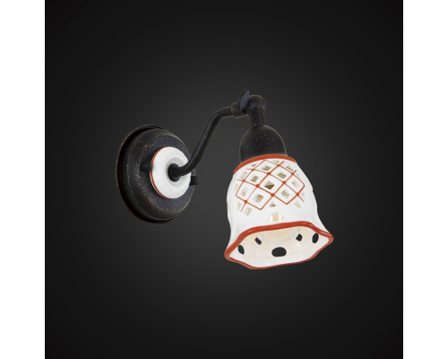 Citilux Ажур CL534513 Спот поворотный Чёрный Красный