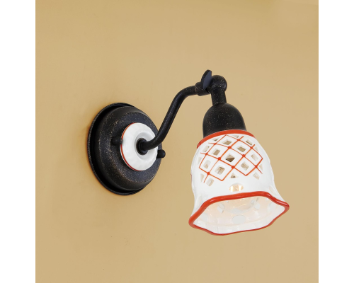 Citilux Ажур CL534513 Спот поворотный Чёрный Красный