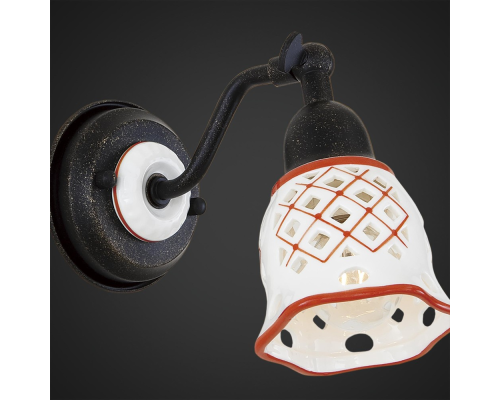 Citilux Ажур CL534513 Спот поворотный Чёрный Красный