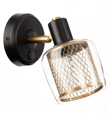 Citilux Смит CL530515 Спот с выключателем Чёрный