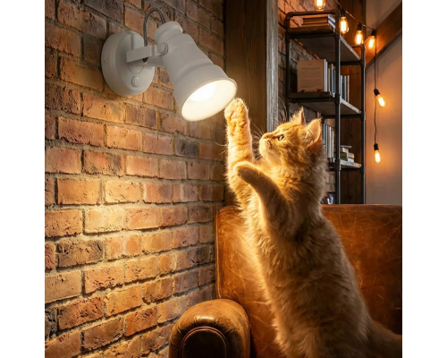 Citilux Бейкер CL541510 Спот поворотный с выключателем Белый