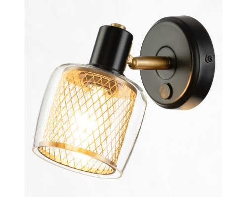 Citilux Смит CL530515 Спот с выключателем Чёрный