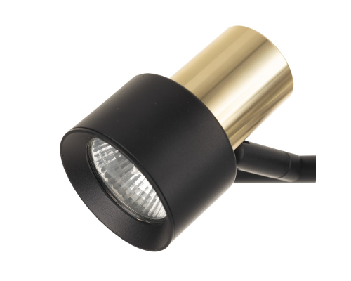 Citilux SAT CL505631 Спот поворотный с выключателем Чёрный+Золото