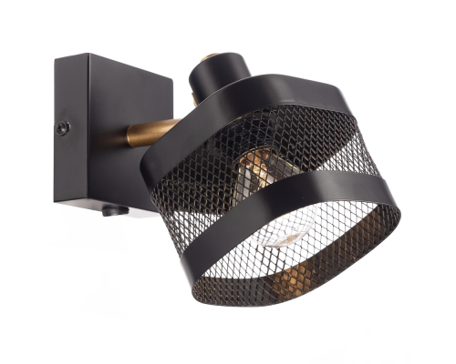 Citilux Хаген CL531515 Спот с выключателем Чёрный