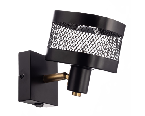 Citilux Хаген CL531515 Спот с выключателем Чёрный