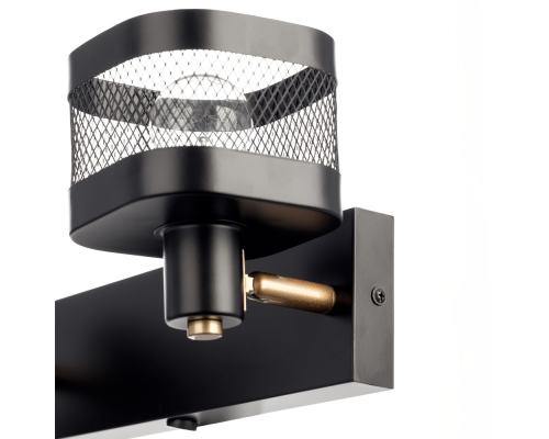 Citilux Хаген CL531525 Спот с выключателем Чёрный