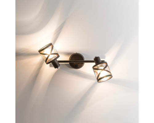 Citilux Гессен CL536625 Спот поворотный с выключателем Венге