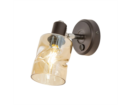 Citilux Кингстон CL518510 Спот поворотный с выключателем Венге