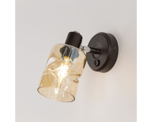 Citilux Кингстон CL518510 Спот поворотный с выключателем Венге