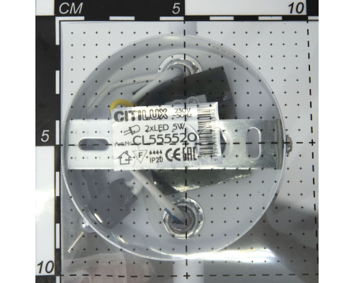 Citilux Раймонд CL555520 LED Спот поворотный с выключателем Белый