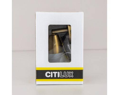 Citilux Афина CL507513 Спот поворотный с выключателем Бронза