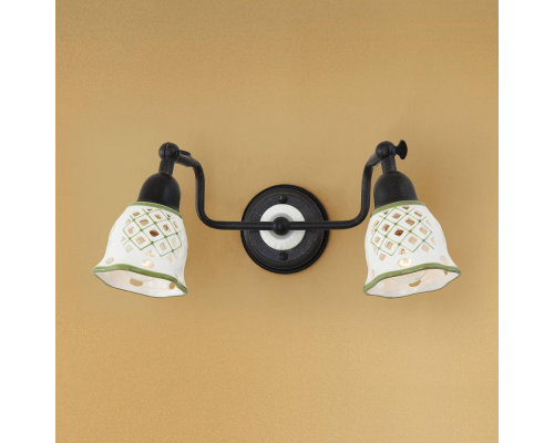 Citilux Ажур CL534522 Спот поворотный Чёрный Зеленый