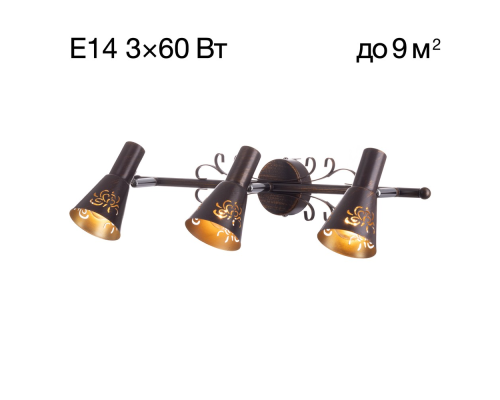 Citilux Дункан CL529531 Спот поворотный Коричневый