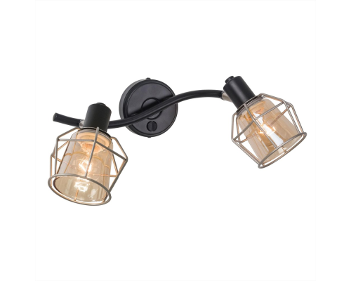 Citilux Таверна CL542521 Спот поворотный с выключателем Чёрный