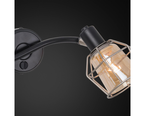 Citilux Таверна CL542521 Спот поворотный с выключателем Чёрный