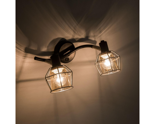 Citilux Таверна CL542521 Спот поворотный с выключателем Чёрный