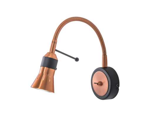 Citilux Техно CL503312 Спот гибкий с выключателем МедьЧёрный