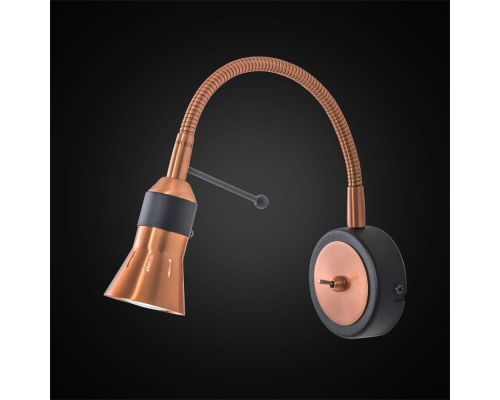 Citilux Техно CL503312 Спот гибкий с выключателем МедьЧёрный