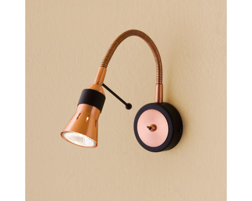 Citilux Техно CL503312 Спот гибкий с выключателем МедьЧёрный