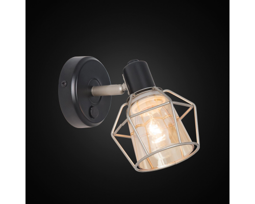 Citilux Таверна CL542511 Спот поворотный с выключателем Чёрный