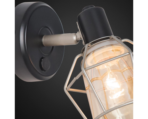 Citilux Таверна CL542511 Спот поворотный с выключателем Чёрный