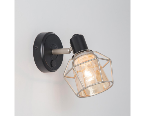 Citilux Таверна CL542511 Спот поворотный с выключателем Чёрный