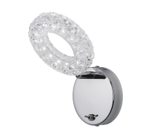 Citilux Кристалино CL559511 LED Спот поворотный с выключателем Хром